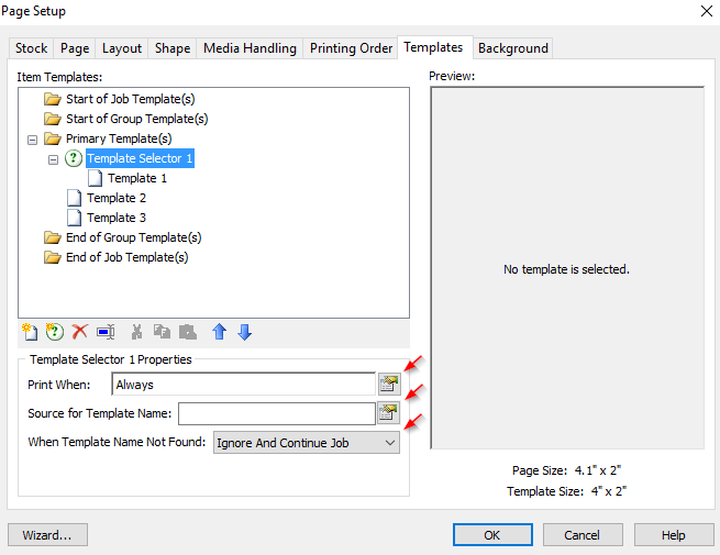 如何在Bartender中使用模板進行打印和設置